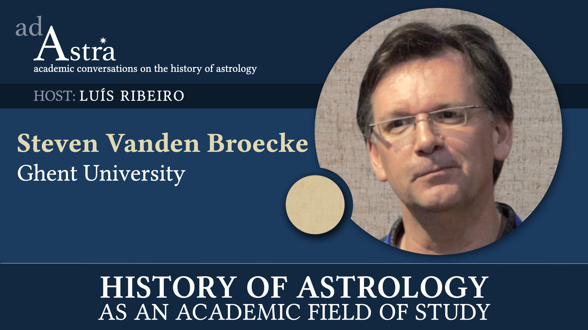 History of Astrology as an Academic Field of Study with Steven Vanden Broecke