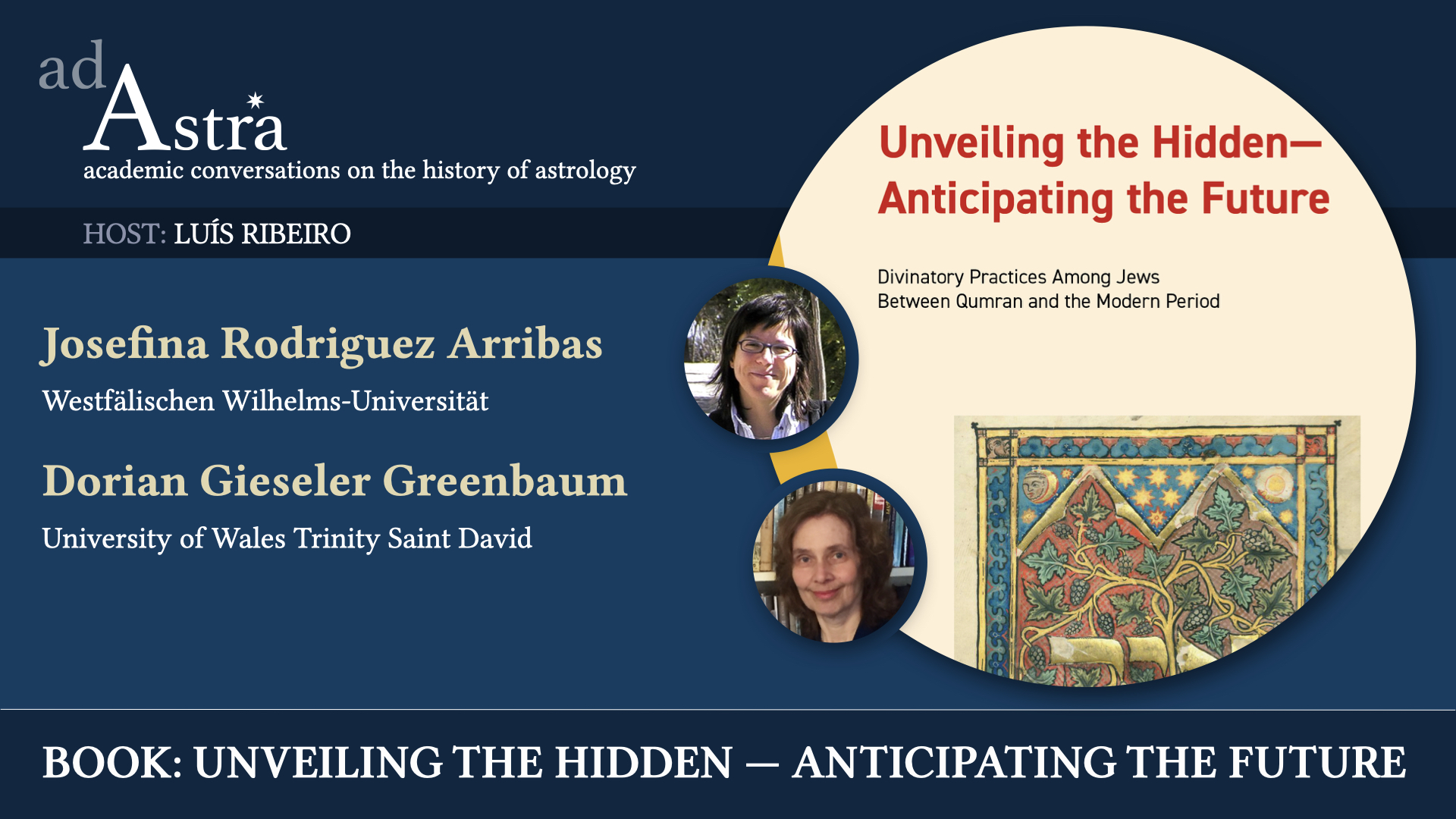 Unveiling the Hidden – Anticipating the Future with Josefina Rodriguez Arribas & Dorian G. Greenbaum