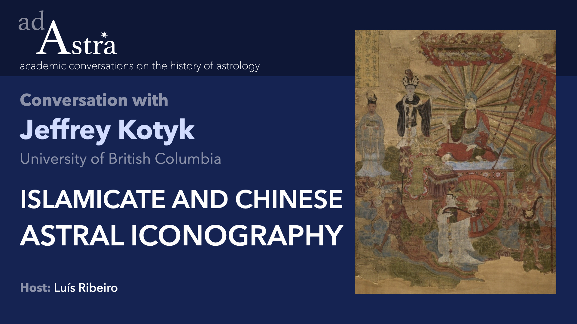Islamicate and Chinese astral iconography with Jeffrey Kotyk