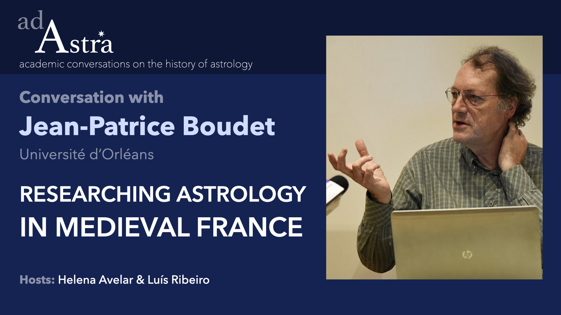 Researching astrology in Medieval France with Jean-Patrice Boudet
