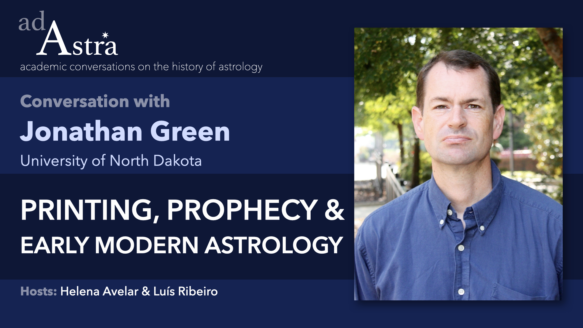 Printing, Prophecy & Early Modern Astrology with Jonathan Green