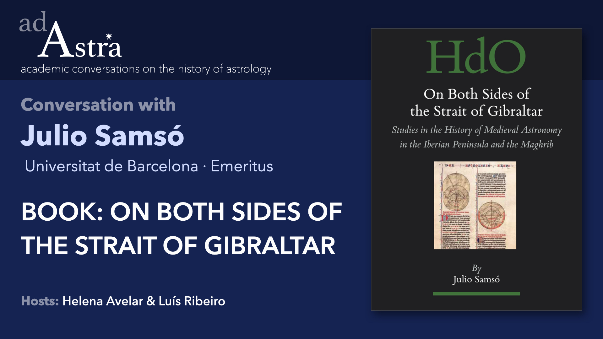 Book: On both sides of the Strait of Gibraltar by Julio Samsó