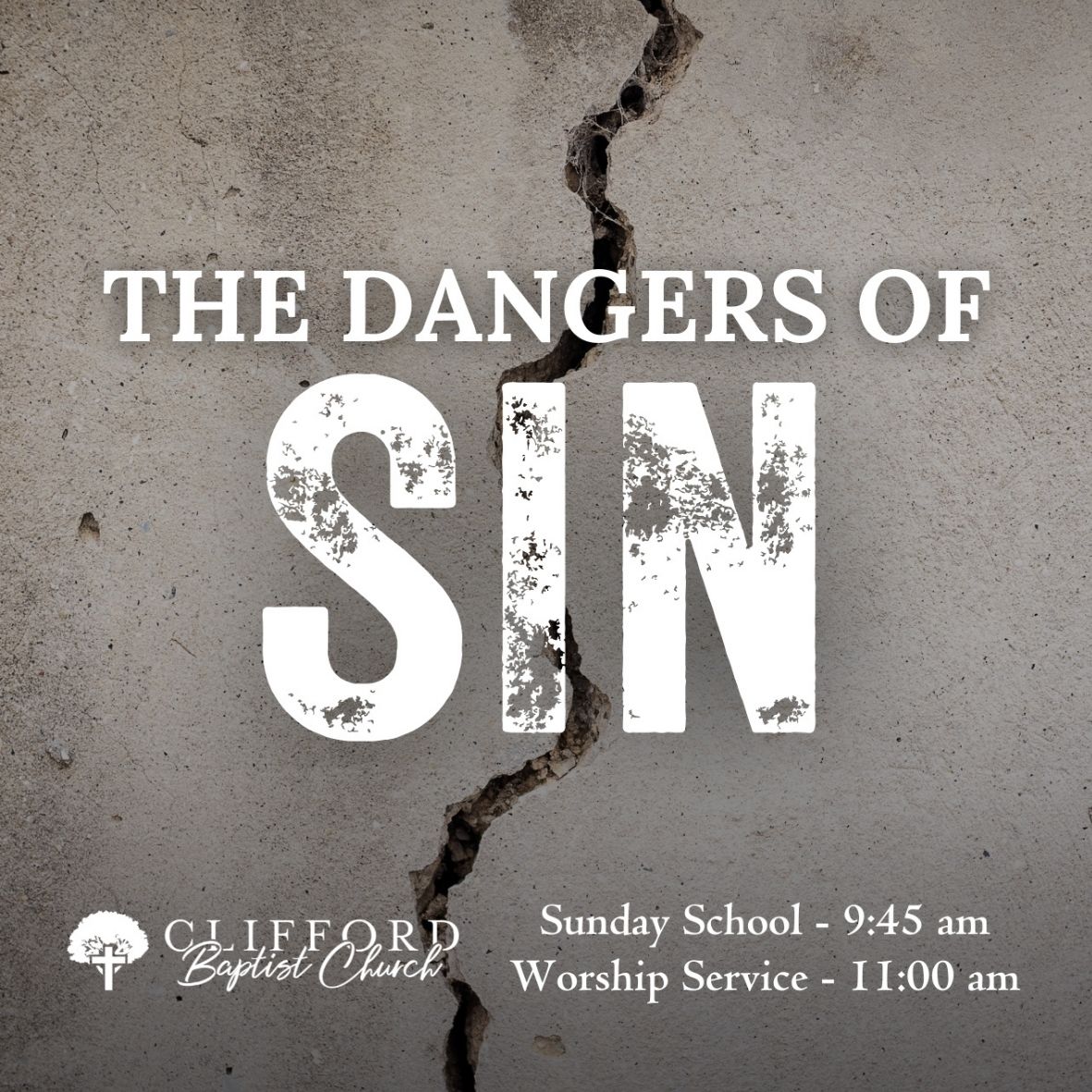 Genesis 6:5-13, 18 "The Flood Over The Earth" (The Danger of Sin Series)