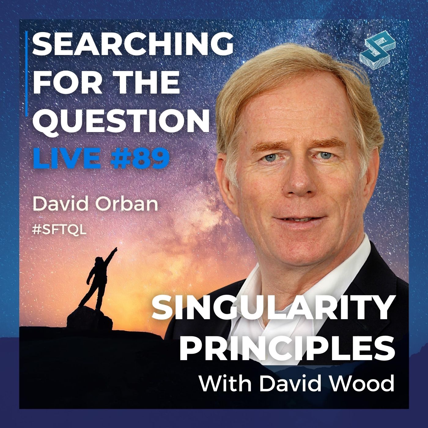 Singularity Principles with David Wood - Searching For The Question Live #89