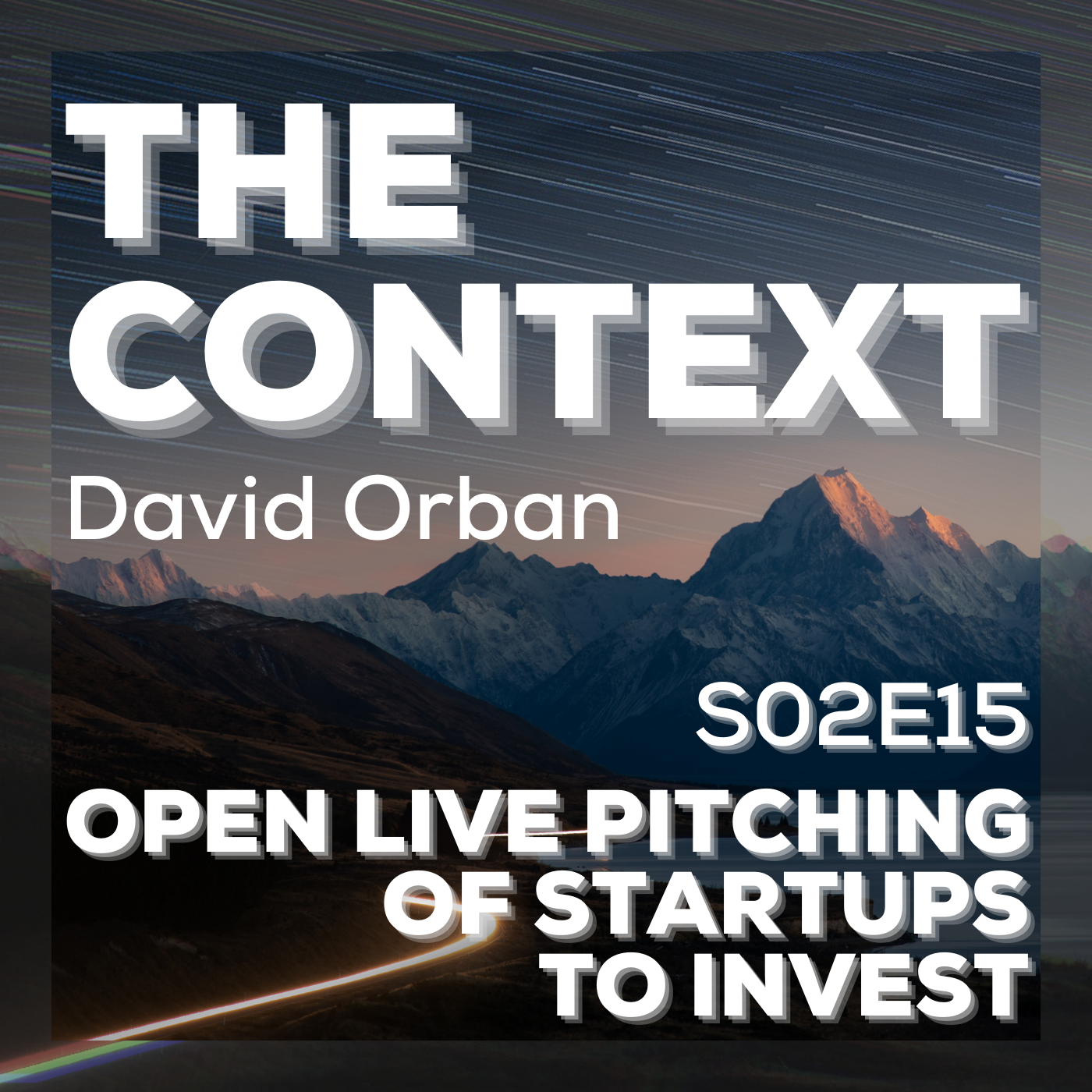 The Context: Open Live Pitching Of Startups To Invest