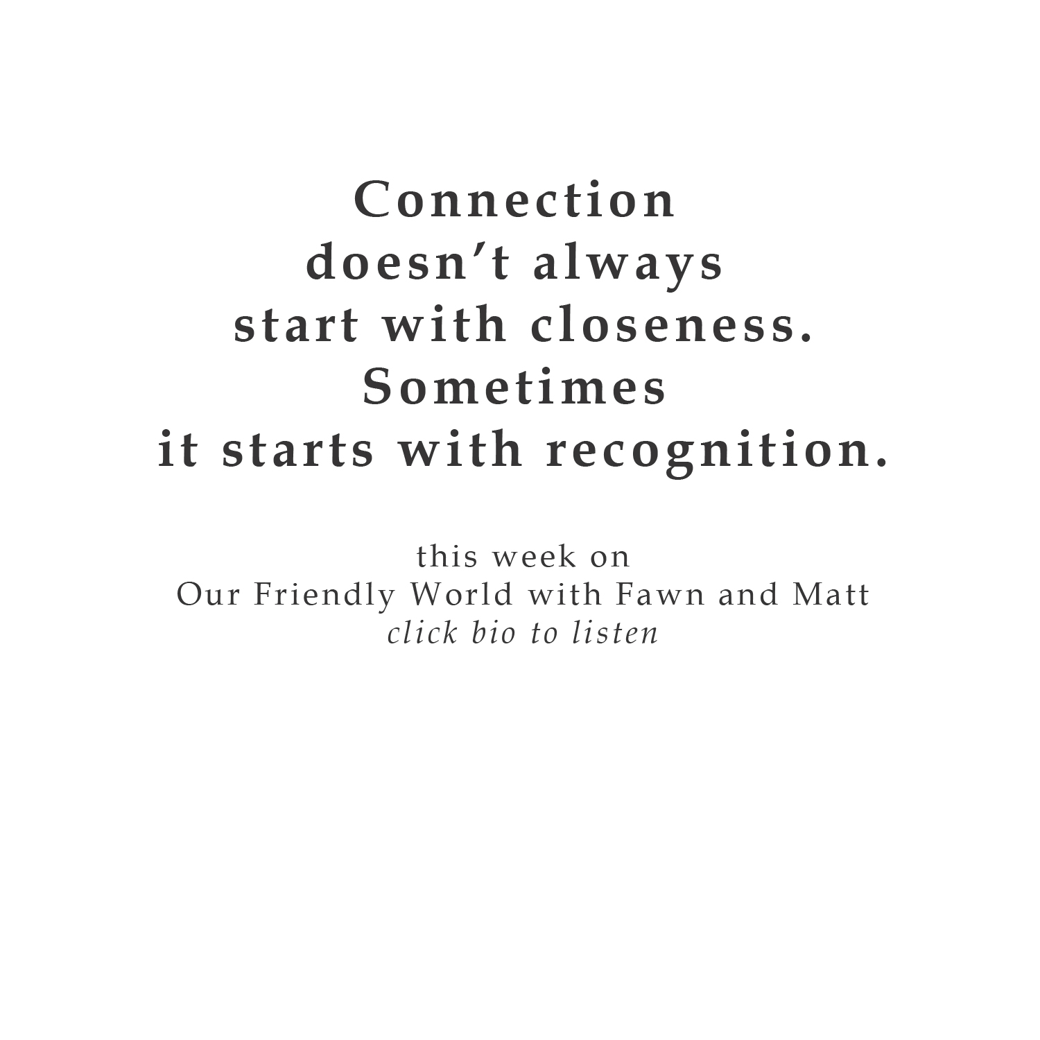 “Are We Living in Exile? Finding Connection in a Disconnected World”