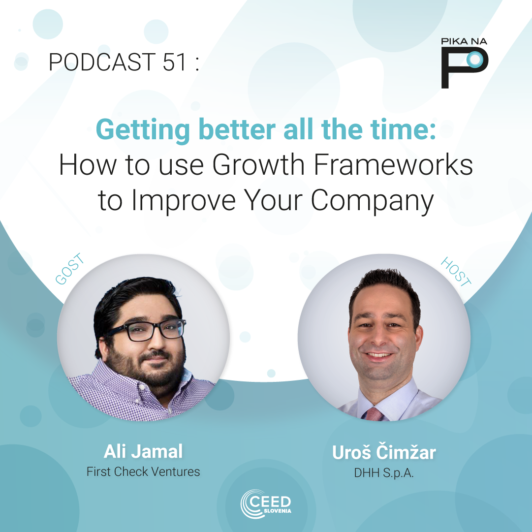 E51: Ali Jamal: Getting better all the time: How to use Growth Frameworks to Improve your Company