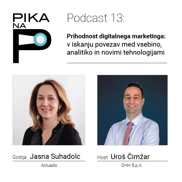E13: Jasna Suhadolc: Prihodnost digitalnega marketinga - v iskanju povezav med vsebino, analitiko in novimi tehnologijami