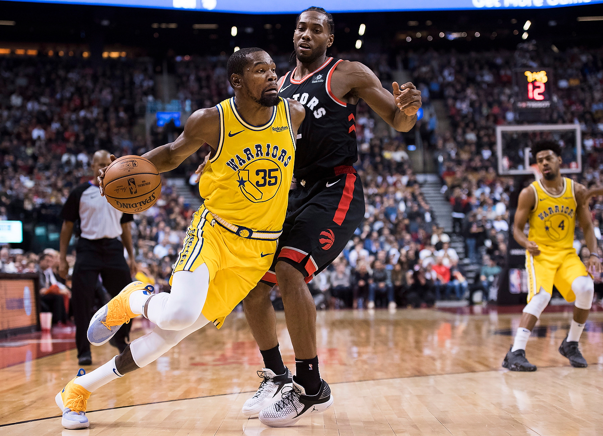 Golden State Warriors fall to the Toronto Raptors in OT