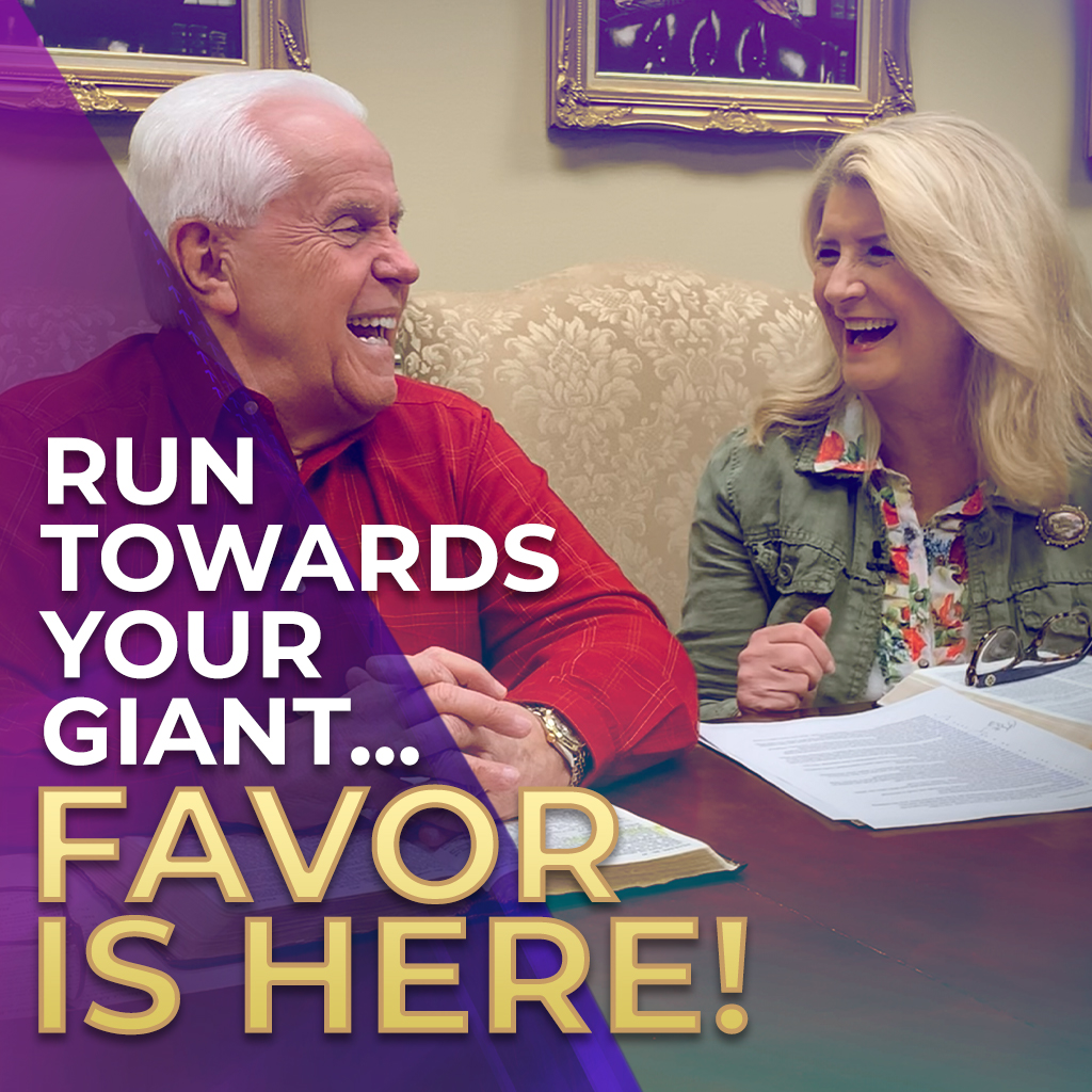 Run Toward Your Giant…Favor is HERE!