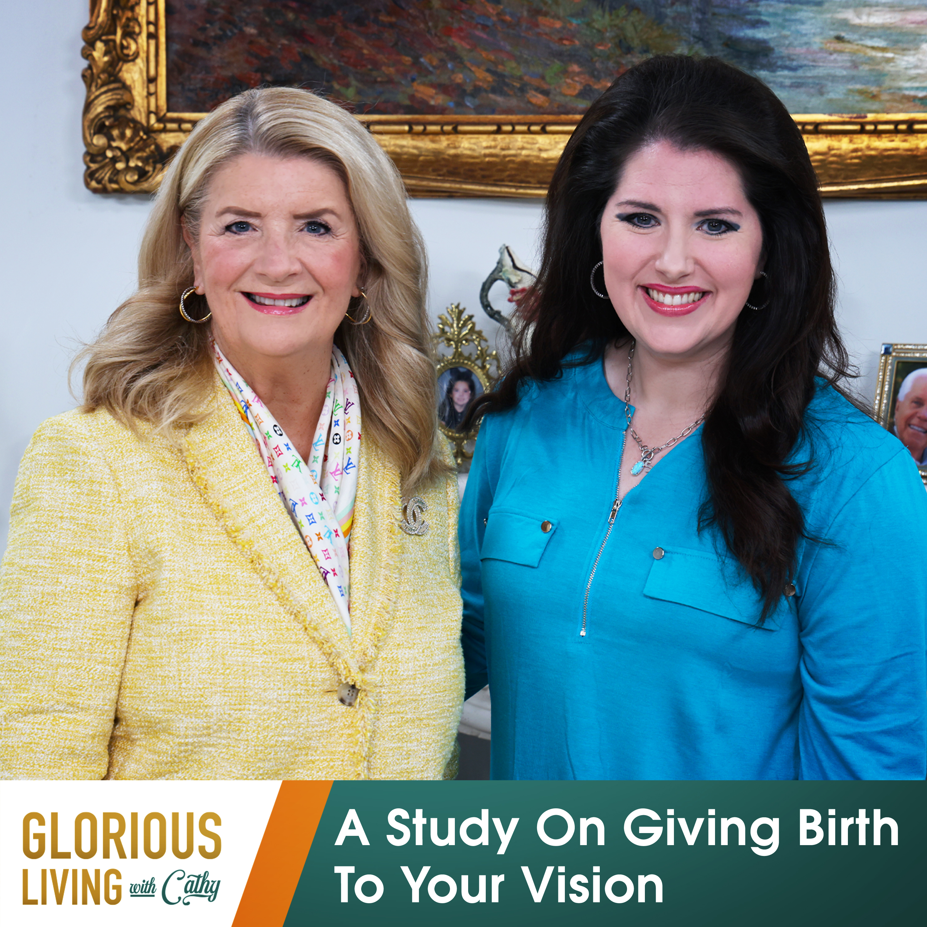 Glorious Living with Cathy: A Study On Giving Birth To Your Vision — Jesse Duplantis Ministries Presents: Glorious Living with Cathy Audio Podcast cover