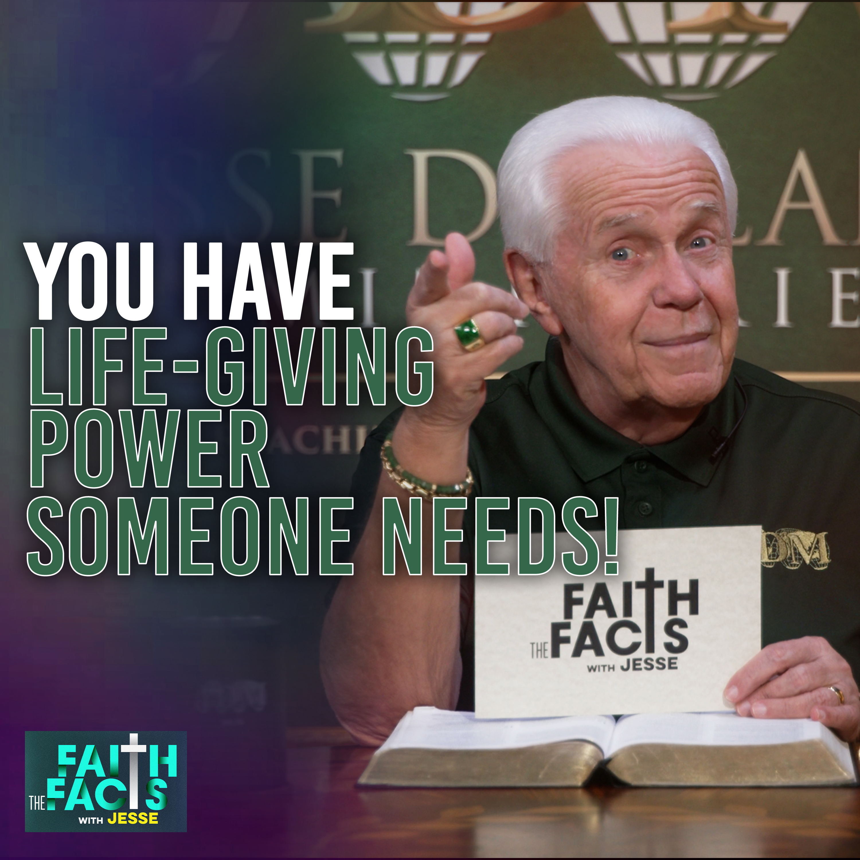 You Have Life-Giving Power Someone Needs!
