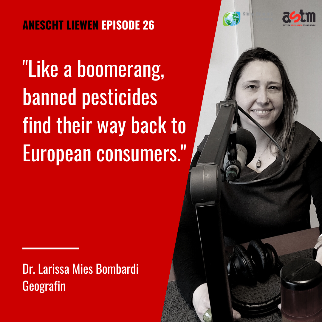 Dr. Larissa Mies Bombardi: Like a boomerang, banned pesticides find their way back to European consumers