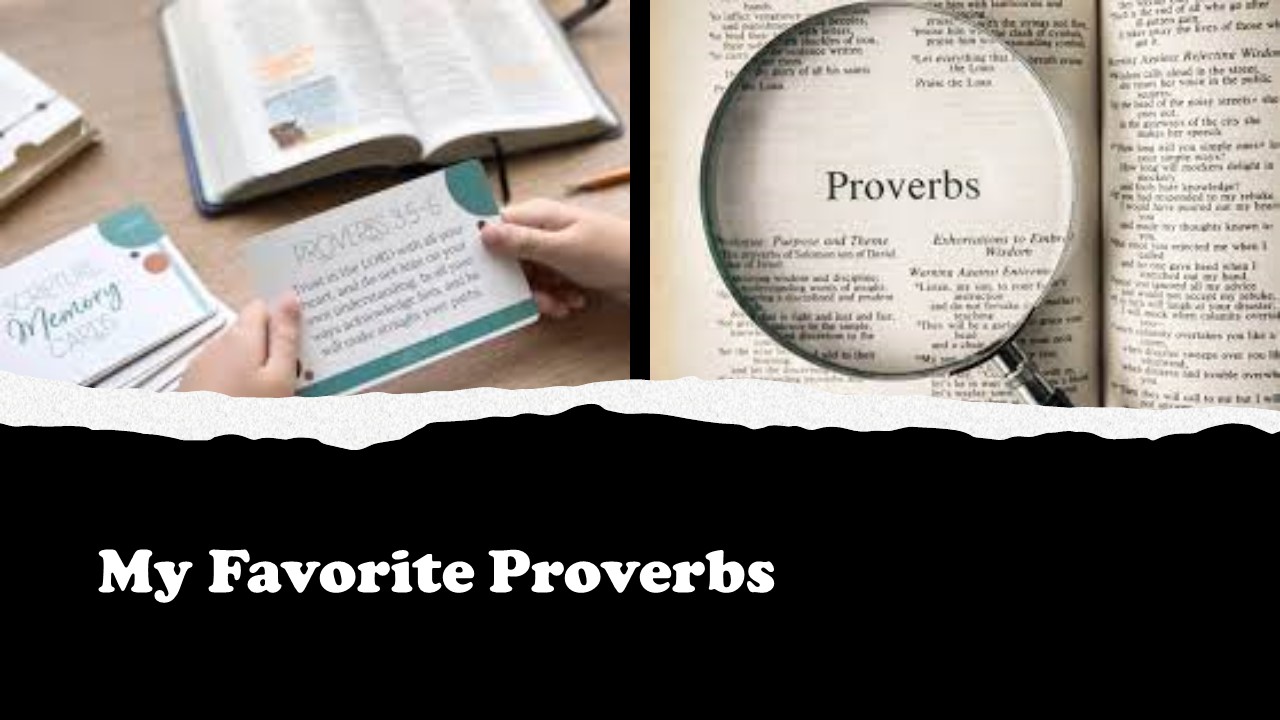 Episode 762: My Favorite Proverbs