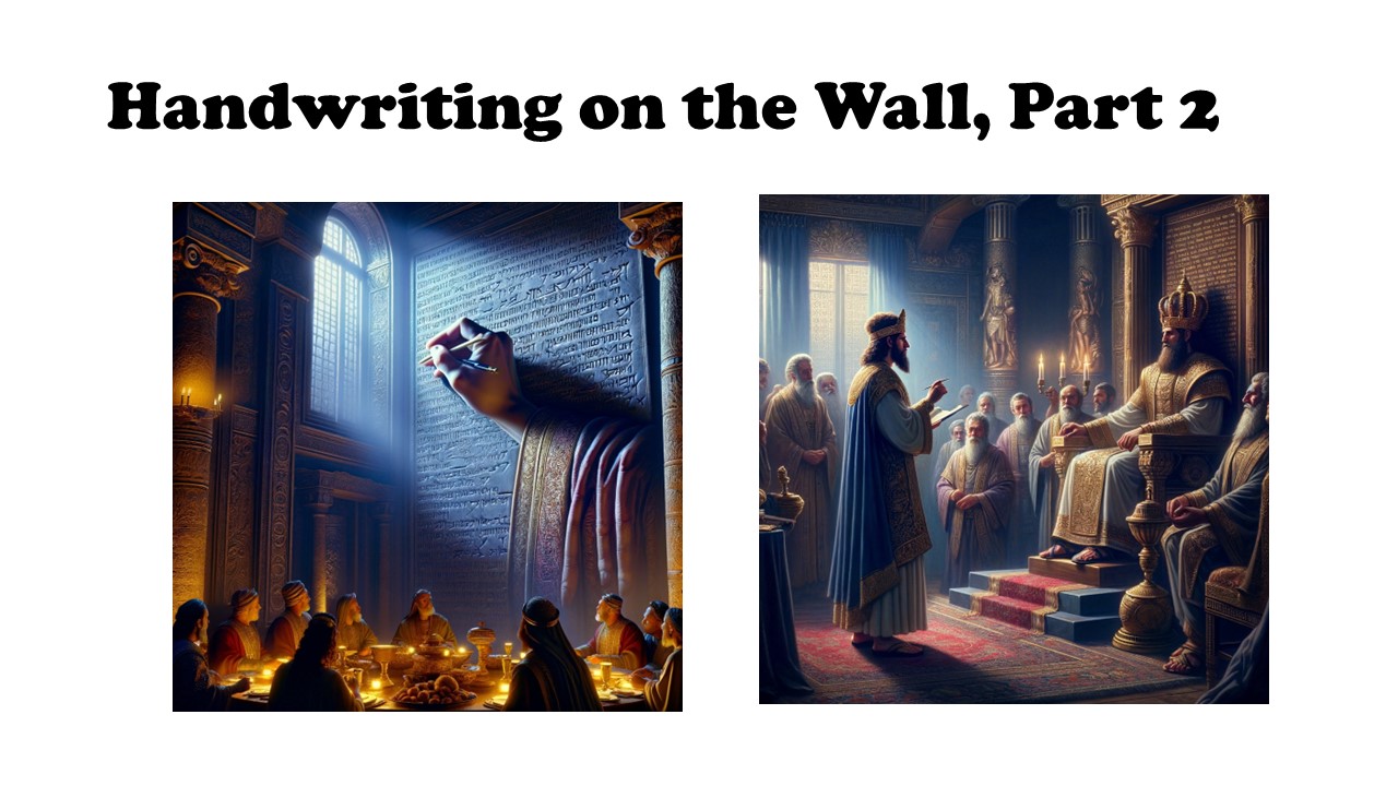 Episode 851: The Writing on the Wall, Part 2