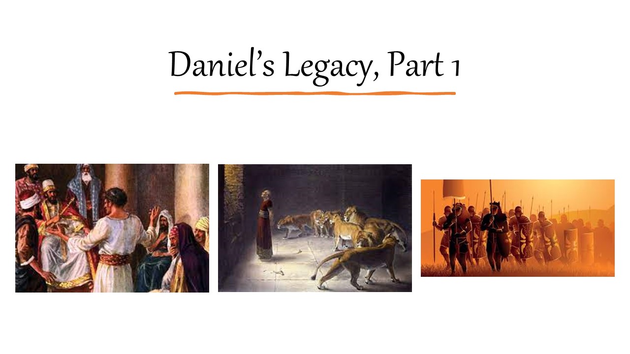 Episode 868: Daniel's Legacy, Part 1