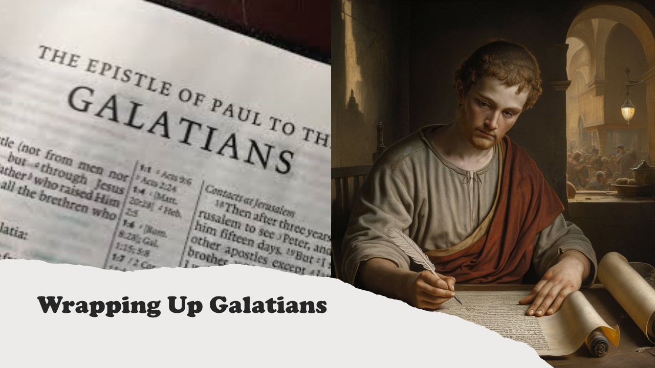 Episode 950: Wrapping up Galatians