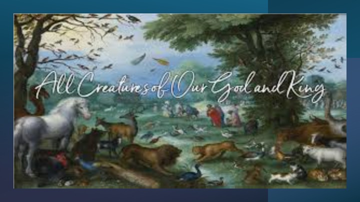 Episode 1086: All Creatures of Our God and King