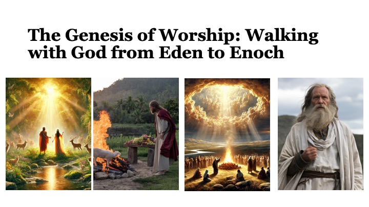 Episode 1090:  The Genesis of Worship-Walking with God from Eden to Enoch