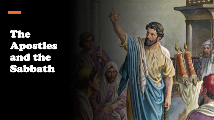Episode 1363: The Apostles and the Sabbath