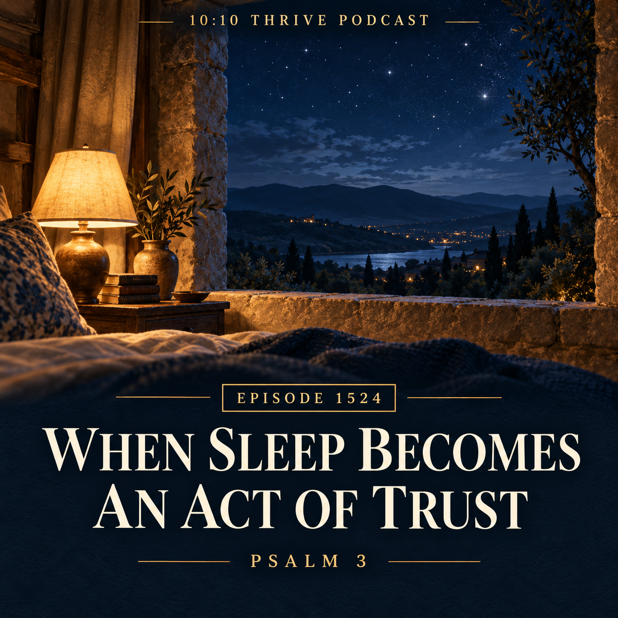 Episode 1524: When Sleep Becomes an Act of Trust — Psalm 3