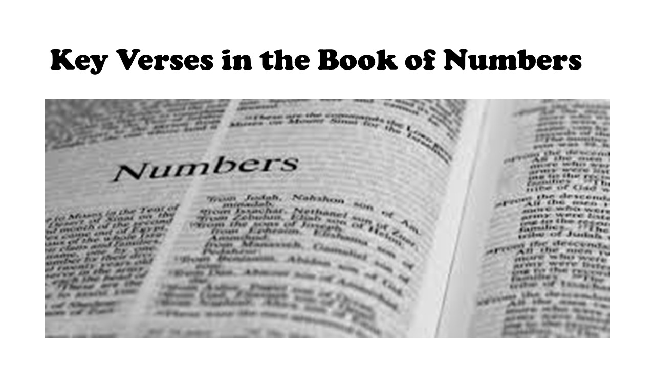 Episode 69: Key Verses in Book of Numbers