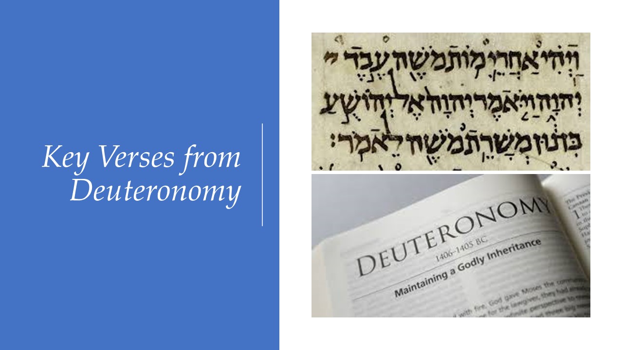 Episode 74: Key Verses in Deuteronomy
