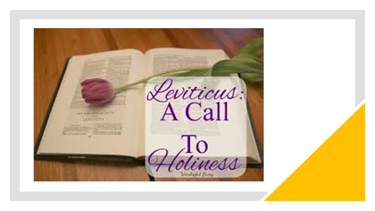 Episode 61: Leviticus-Call to Holiness (Part 1)