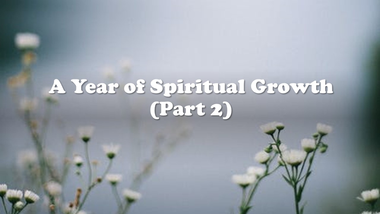 Episode 44: A Year of Spiritual Growth (Part 2)