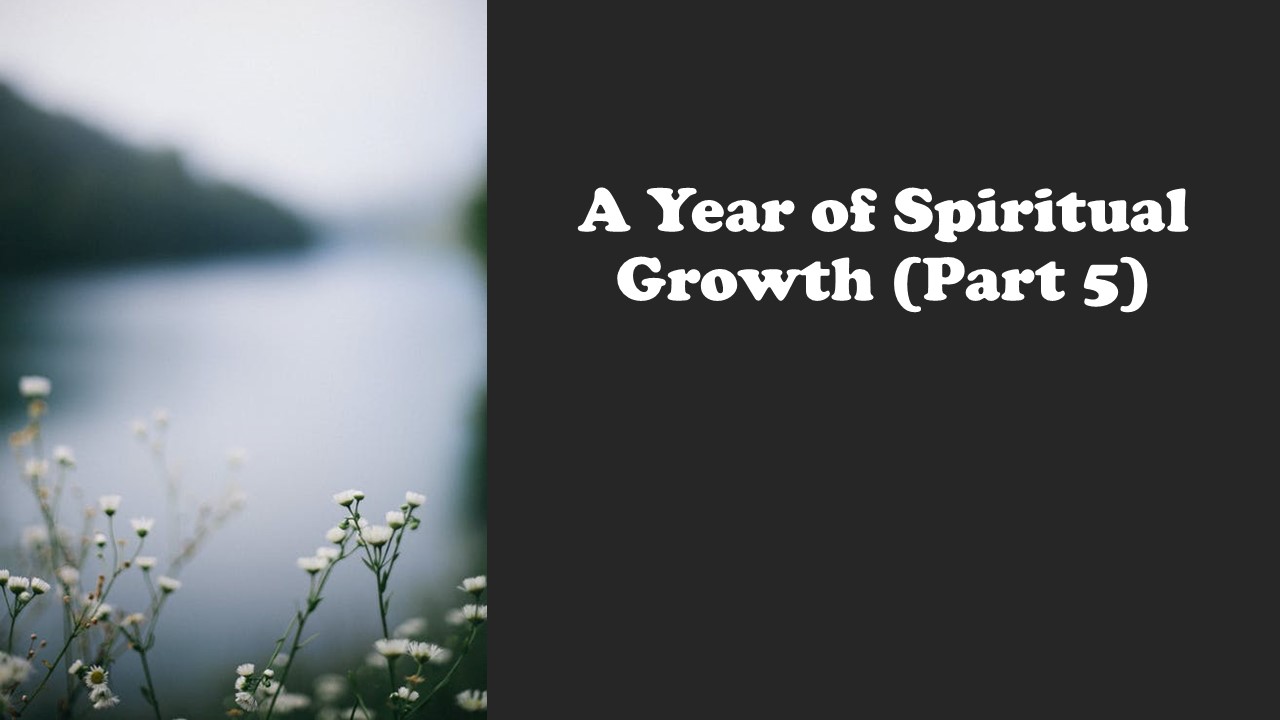 Episode 47: A Year of Spiritual Growth (Part 5)