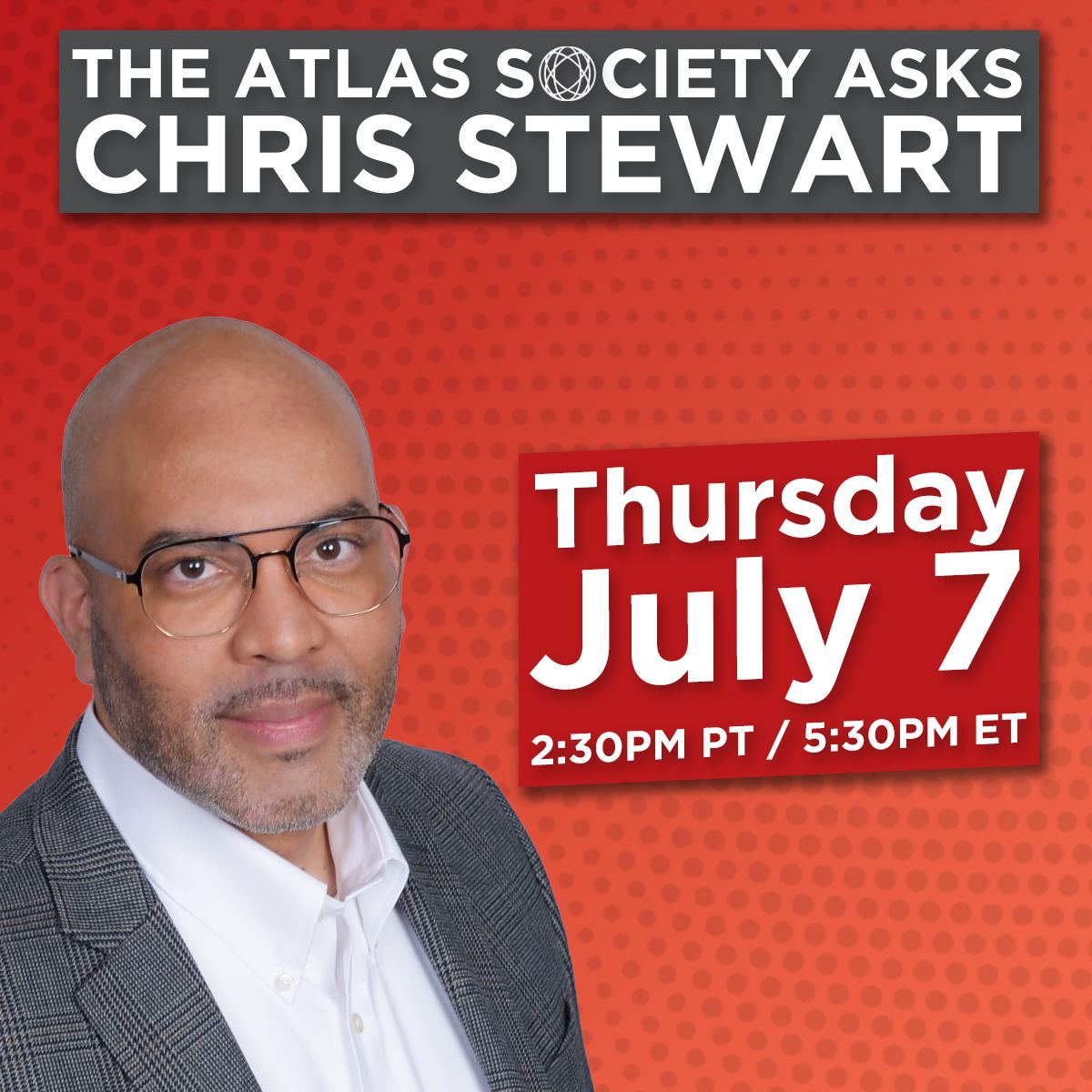 The Atlas Society Asks Chris Stewart