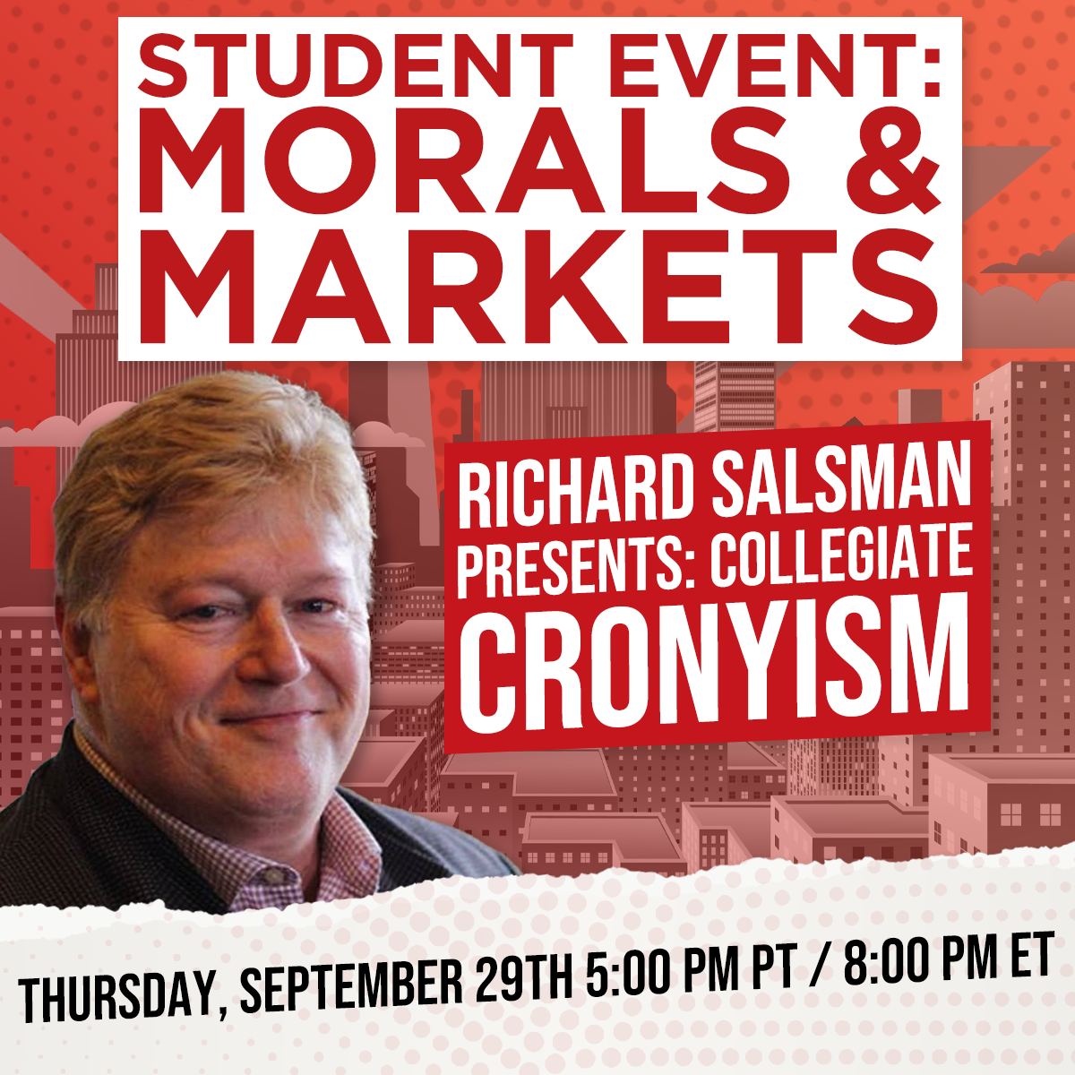 Collegiate Cronyism with special guest, Atlas Society Founder, Dr. David Kelley