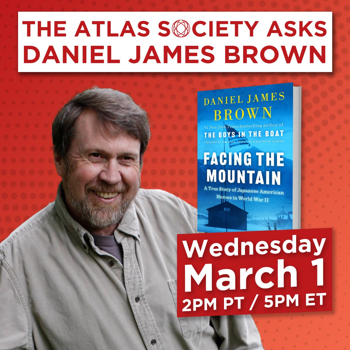 The Atlas Society Asks Daniel James Brown