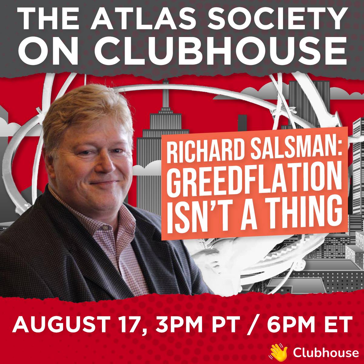 Richard Salsman - Greedflation Isn’t a Thing