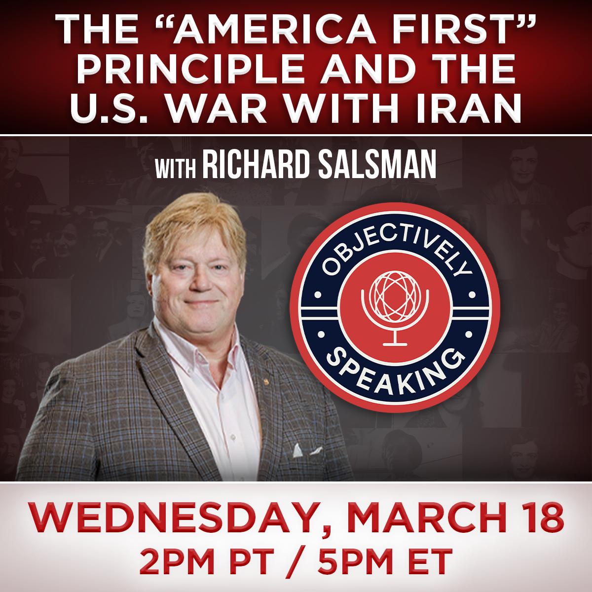 The “America First” Principle and the U.S. War with Iran