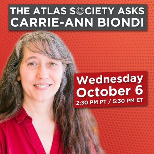The Atlas Society Asks Carrie-Ann Biondi
