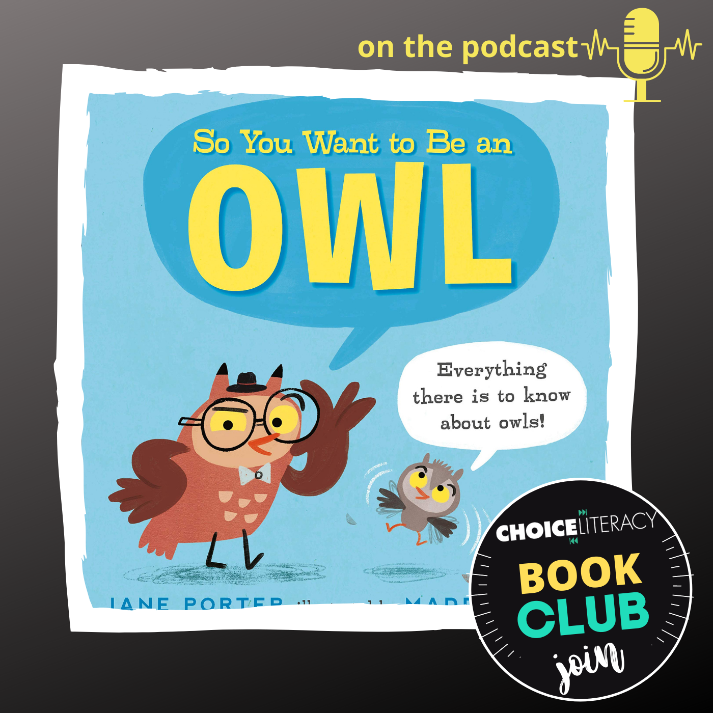 The Choice Literacy Book Club Discusses So You Want to Be an Owl