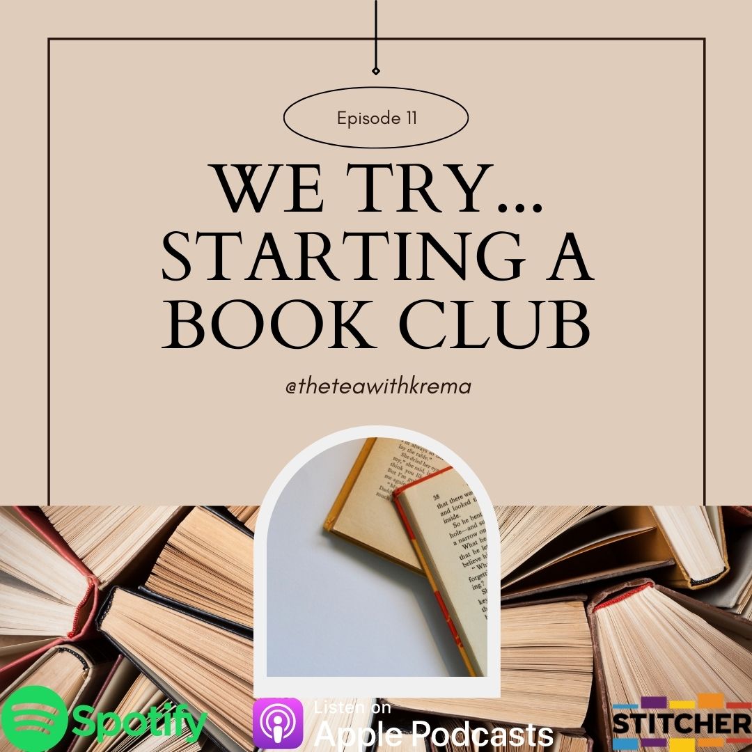 We Try... Starting a Book Club