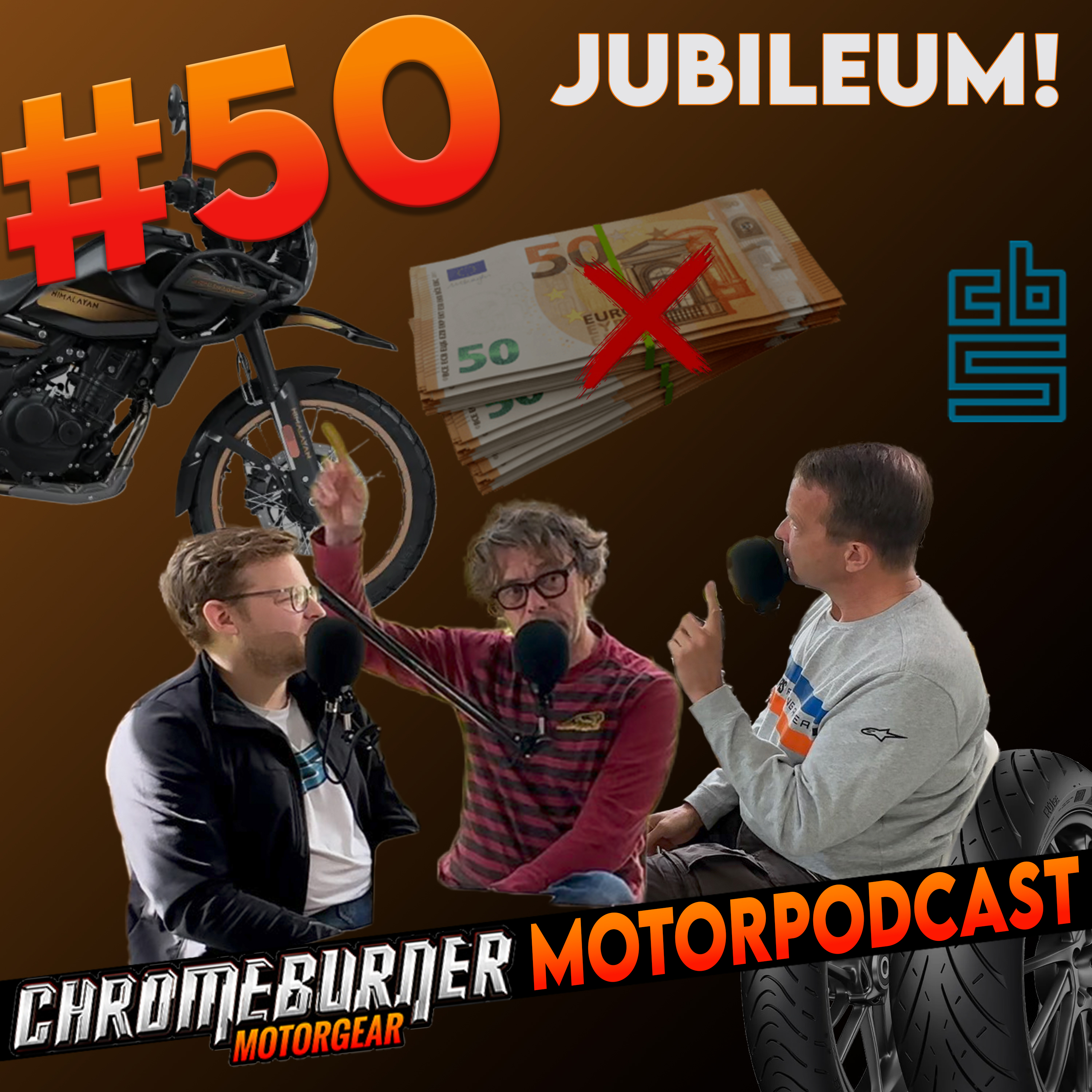 ChromeBurner MotorPodcast #50: DE MOTORPODCAST NUMMER 50!