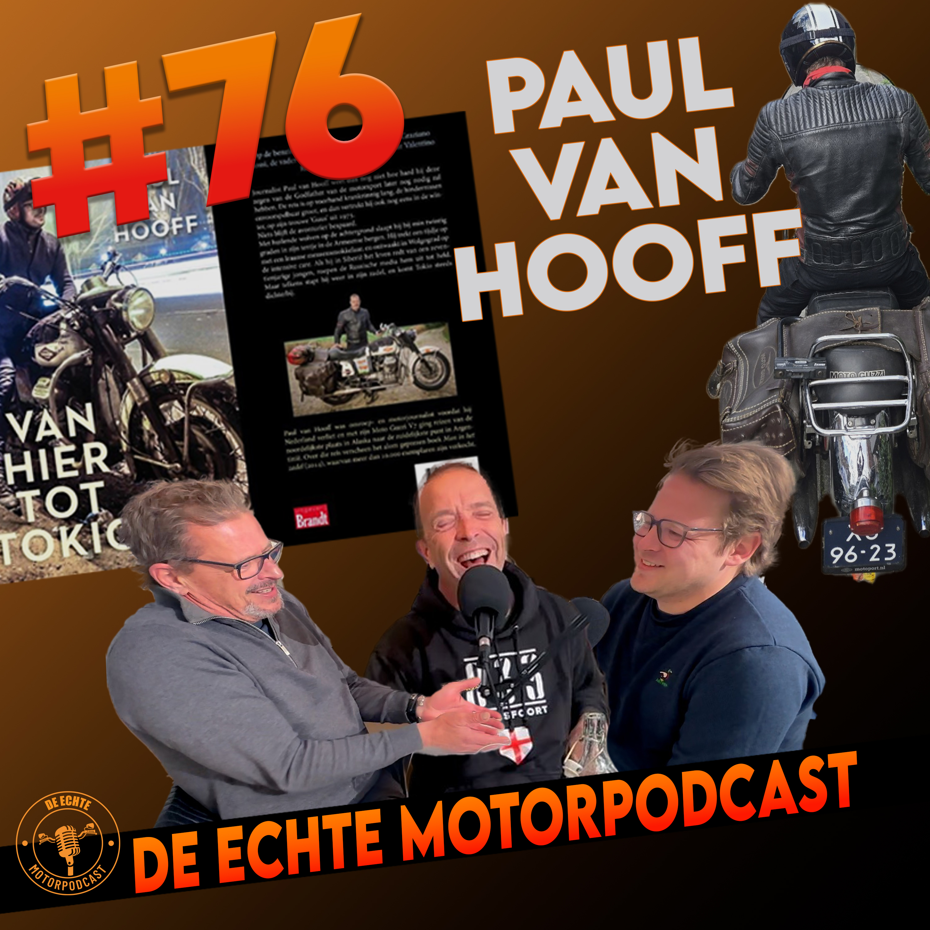 De Echte MotorPodcast #76: Avonturen voor Echte Motorrijders met Paul van Hooff!