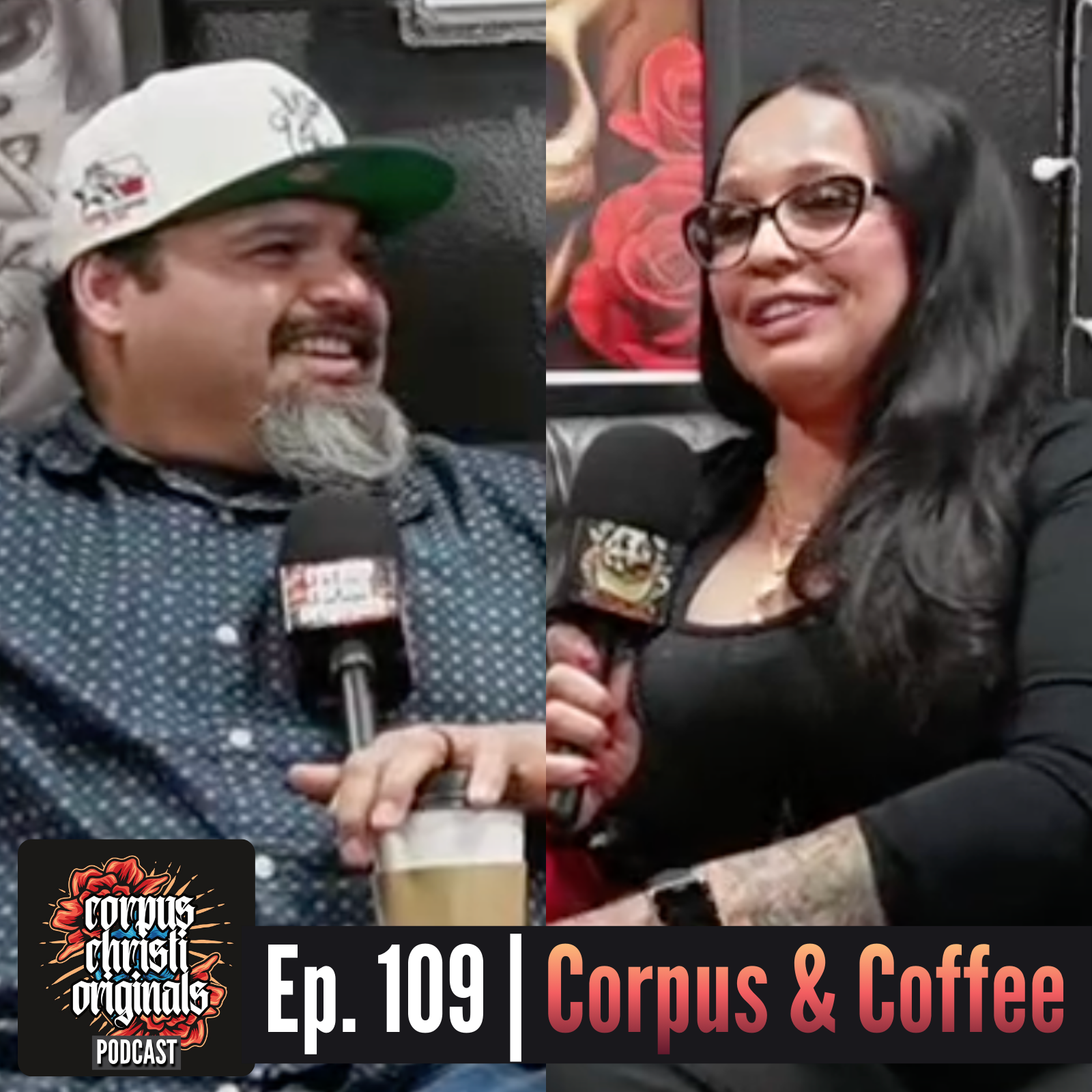 EP109:Corpus & Coffee | Dani Powers of Powers Tattoos & Body Piercings Studio