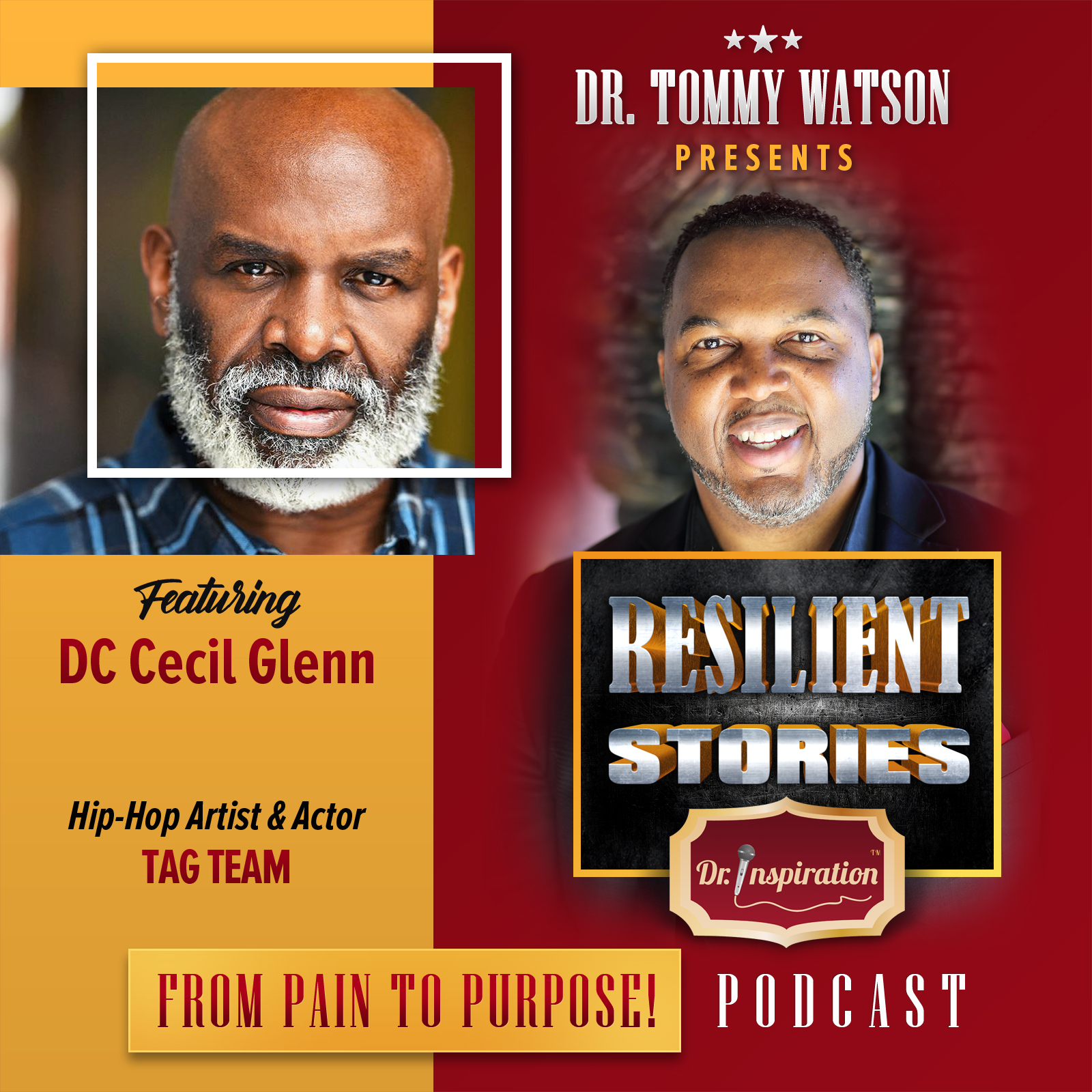 Resilient Stories with DC Cecil Glenn