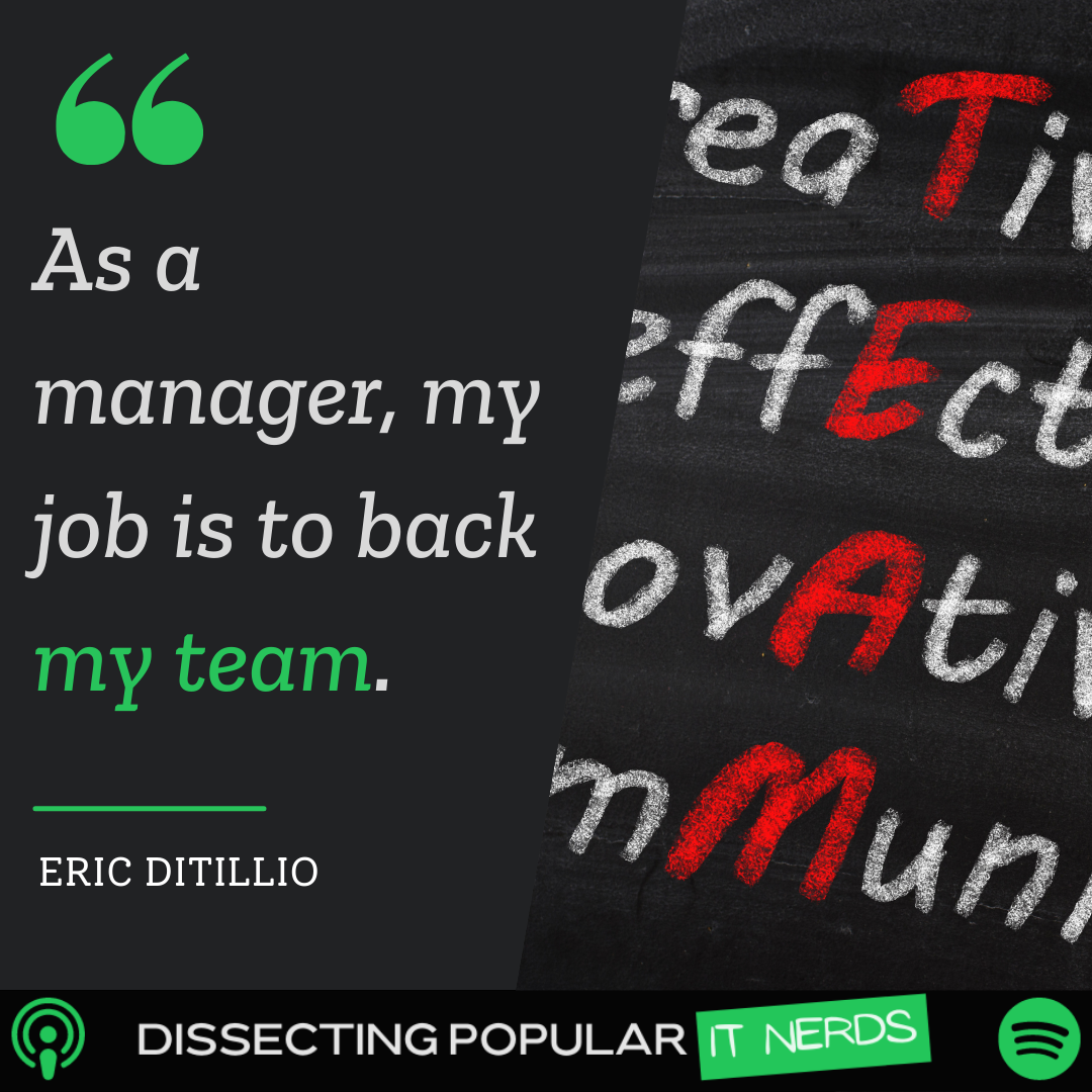 144. How Eric DiTillio Transitioned Into IT From the US Army episode artwork