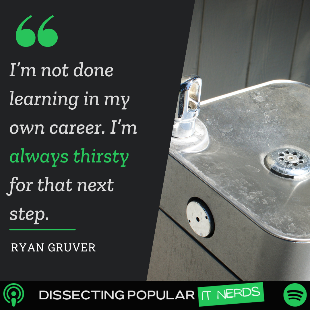 145. What Ryan Gruver Has Learned by Working With the Same Company for 14 Years episode artwork