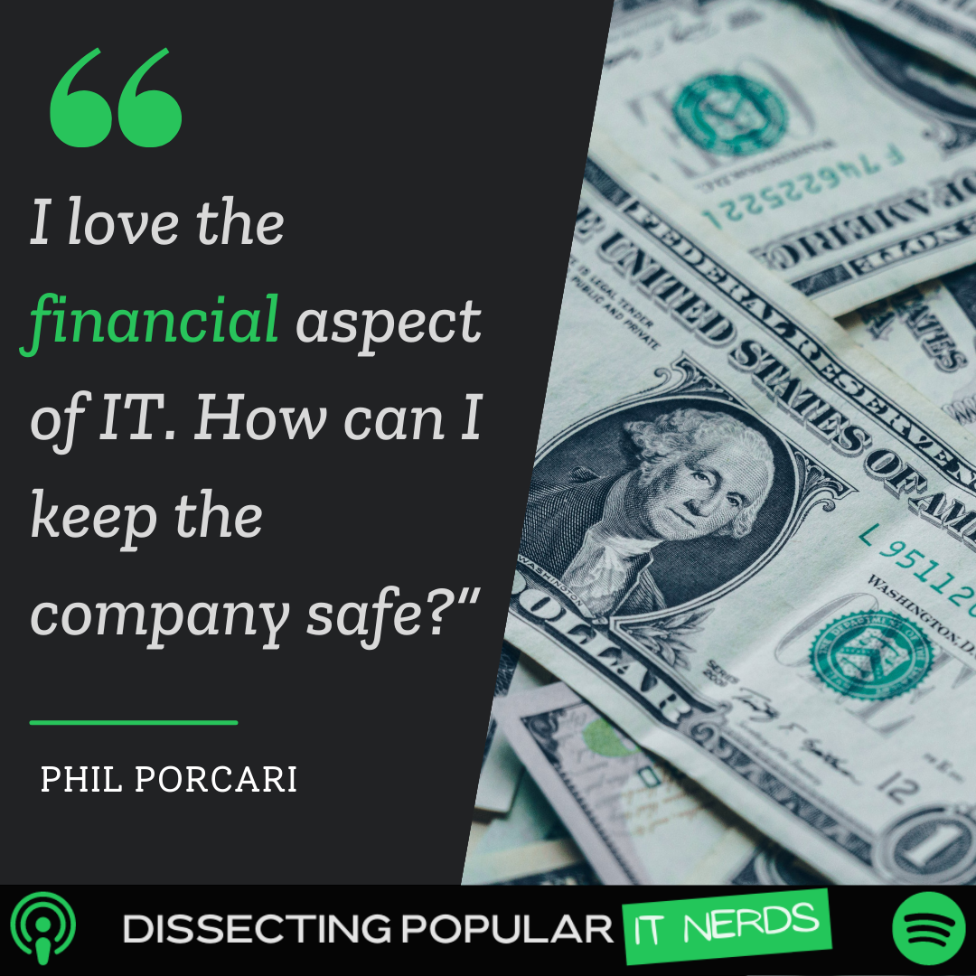 152. Why Phil Porcari Loves the Financial Side of IT episode artwork