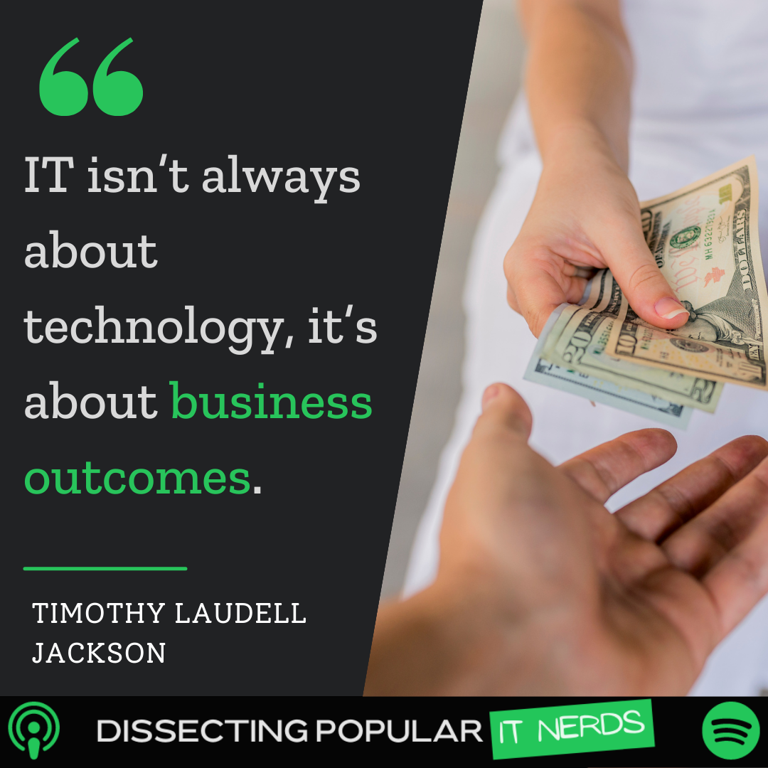 167. How Timothy Laudell Jackson Manages IT in the Oil Industry episode artwork