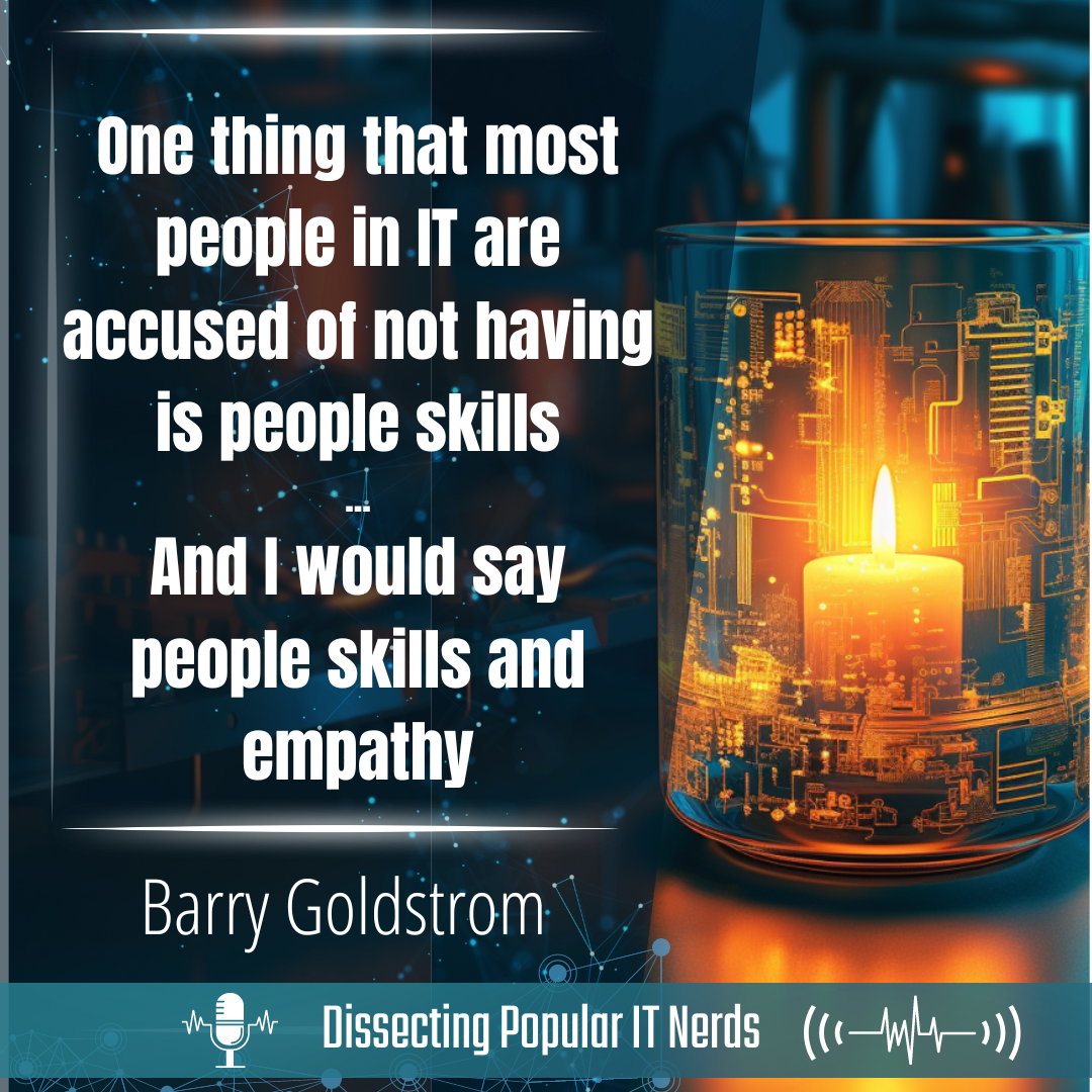 197. The most valuable skills for IT leaders: Insights from Barry Goldstrom episode artwork