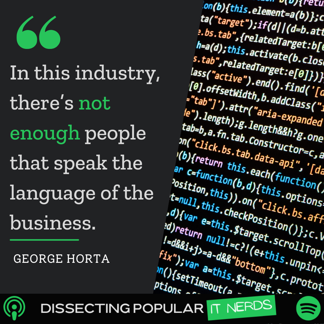 196. Why George Horta Focuses on People and Process Before Technology episode artwork