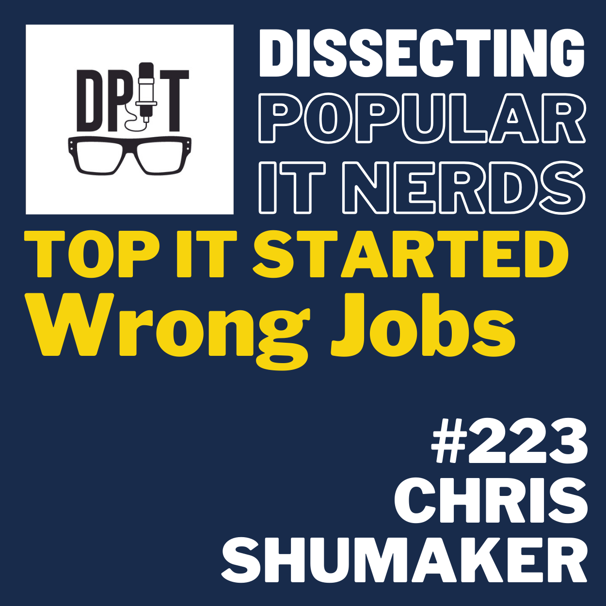 223- Navigating the Waters of IT with Marine Scientist Turned Tech Leader Chris Shumaker episode artwork