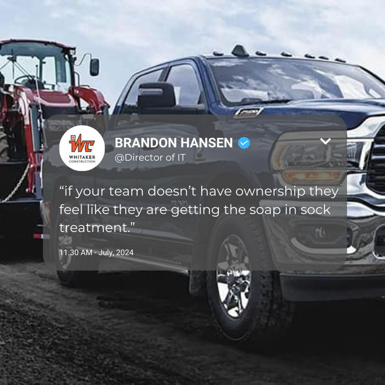 297- Brandon Hansen on Instilling a Sense of Ownership Part 1: From AOL Days to Modern Challenges episode artwork